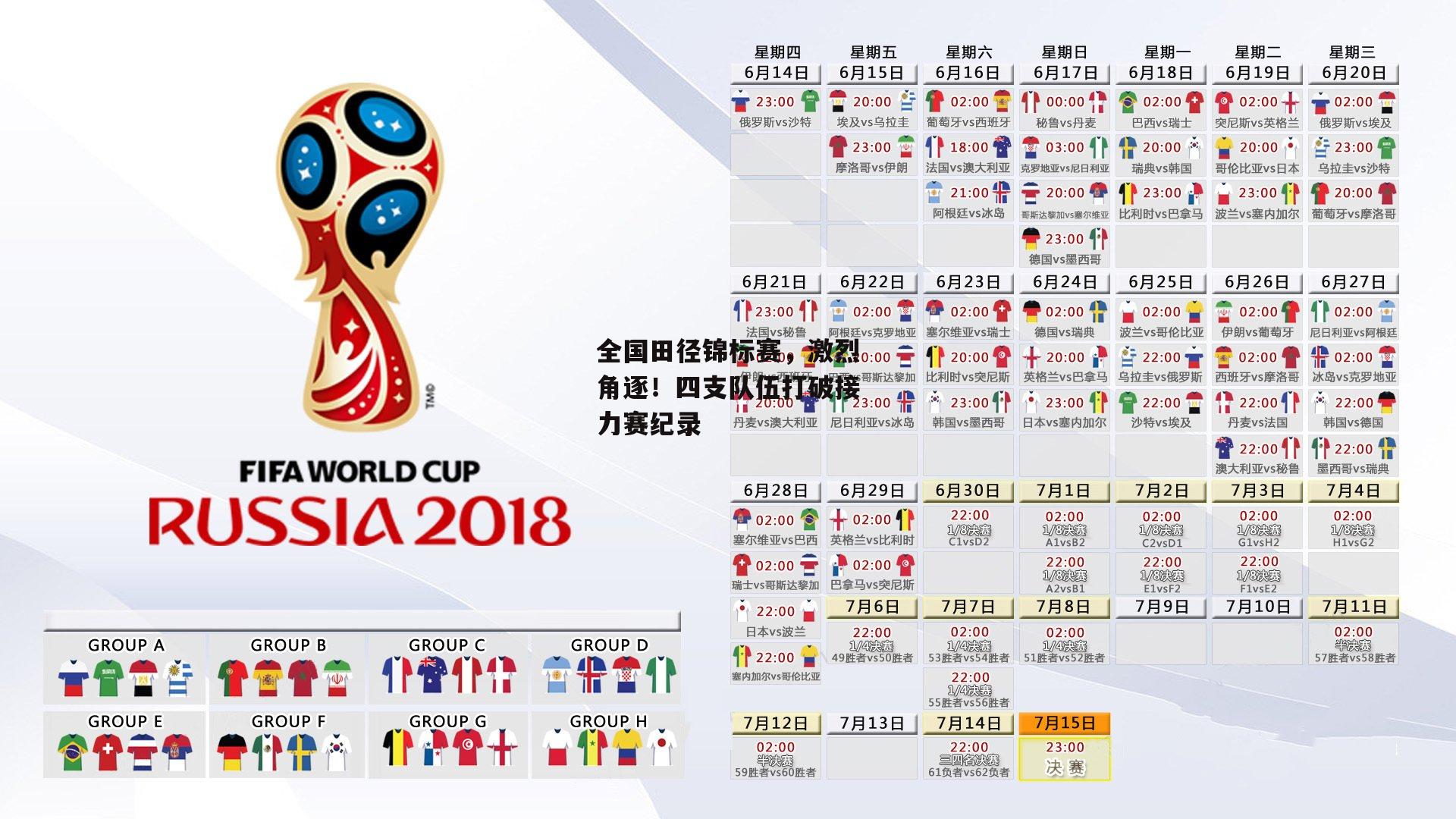全国田径锦标赛，激烈角逐！四支队伍打破接力赛纪录